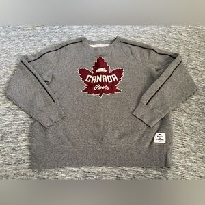 Roots Canada Crewneck Sweater Mens Small